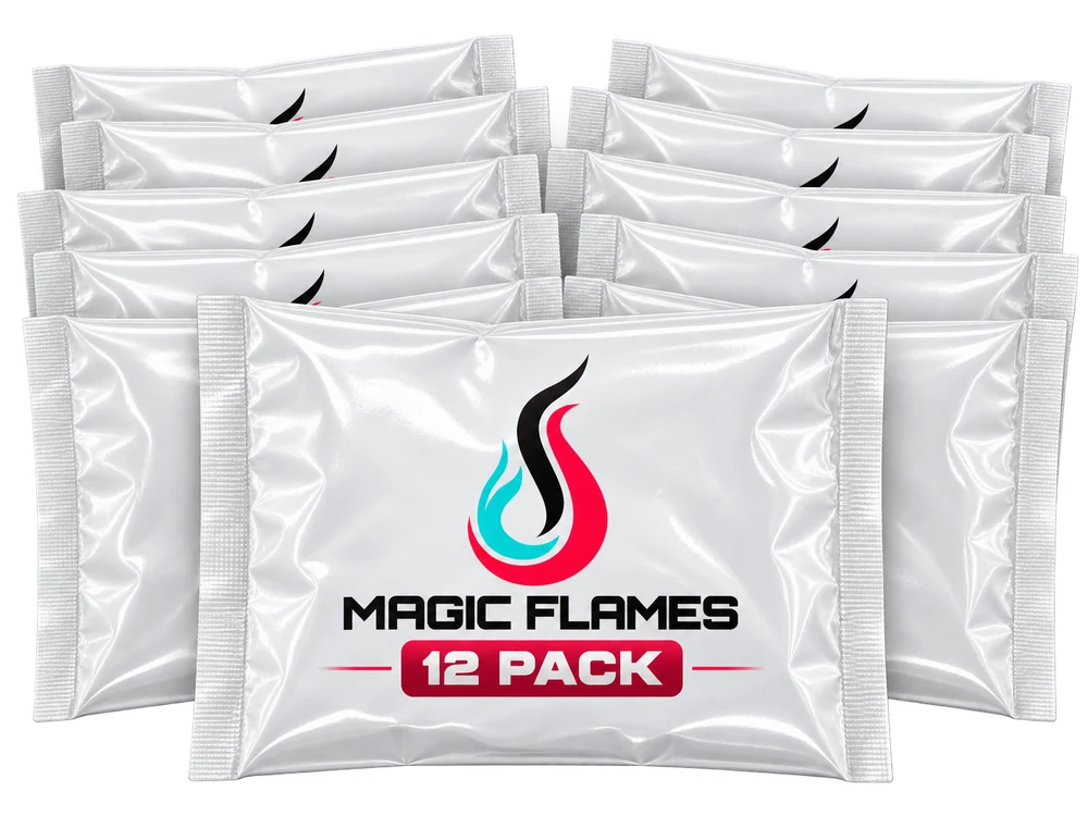 Magic Flames 12 pack of fire color changing packets